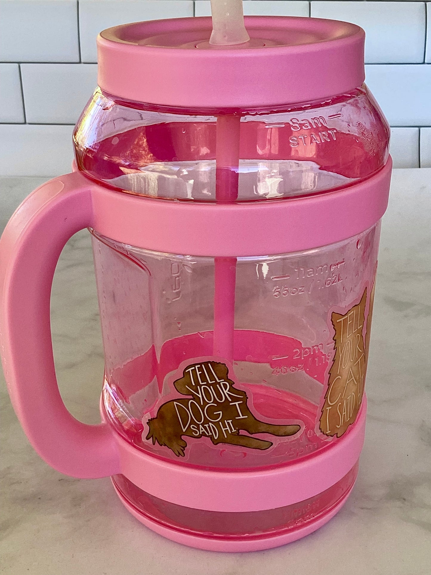 Tell Your Dog I Said Hi Sticker