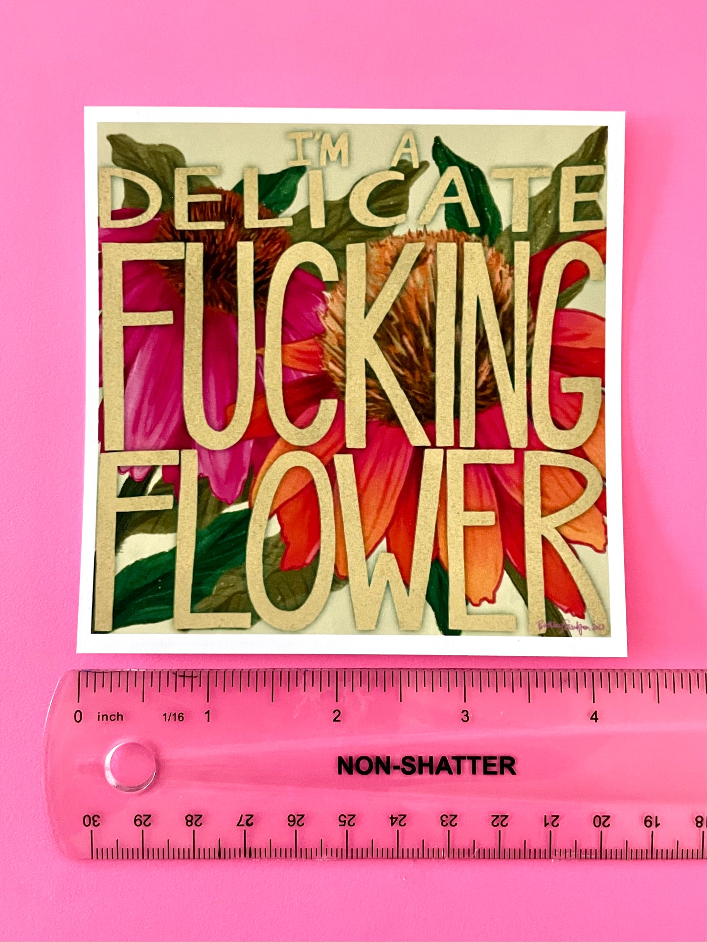 Sweary Affirmation 4” Prints - Unframed