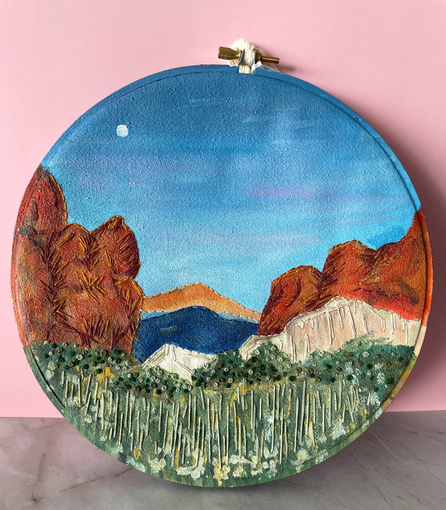 Garden of the Gods Embroidery