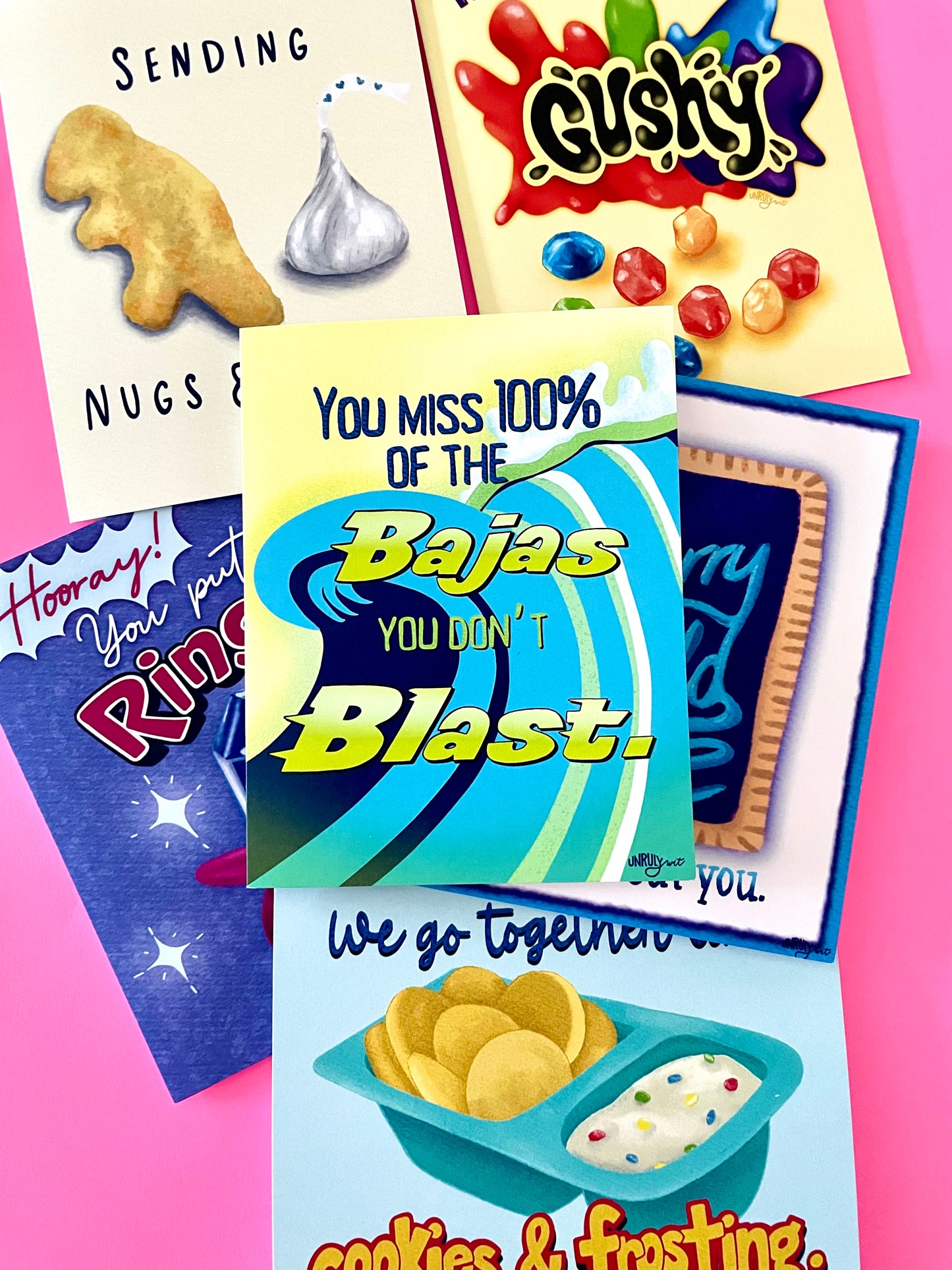 Baja That Blast Greeting Card