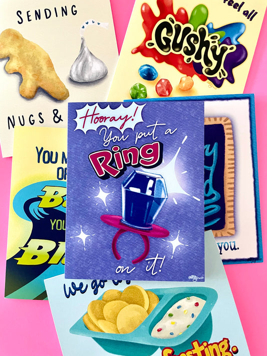 You Put A Ring On It Greeting Card