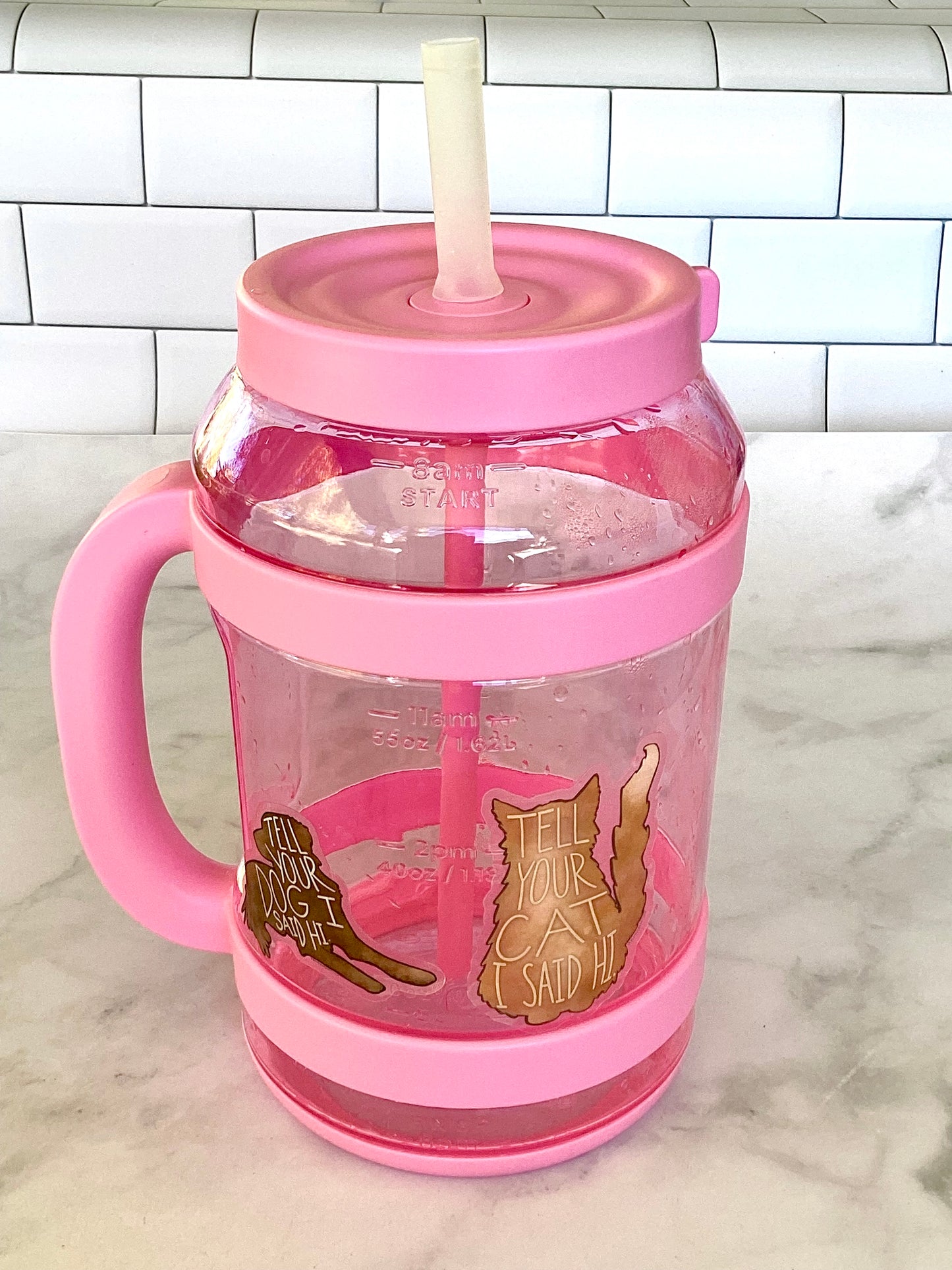 Tell Your Dog I Said Hi Sticker