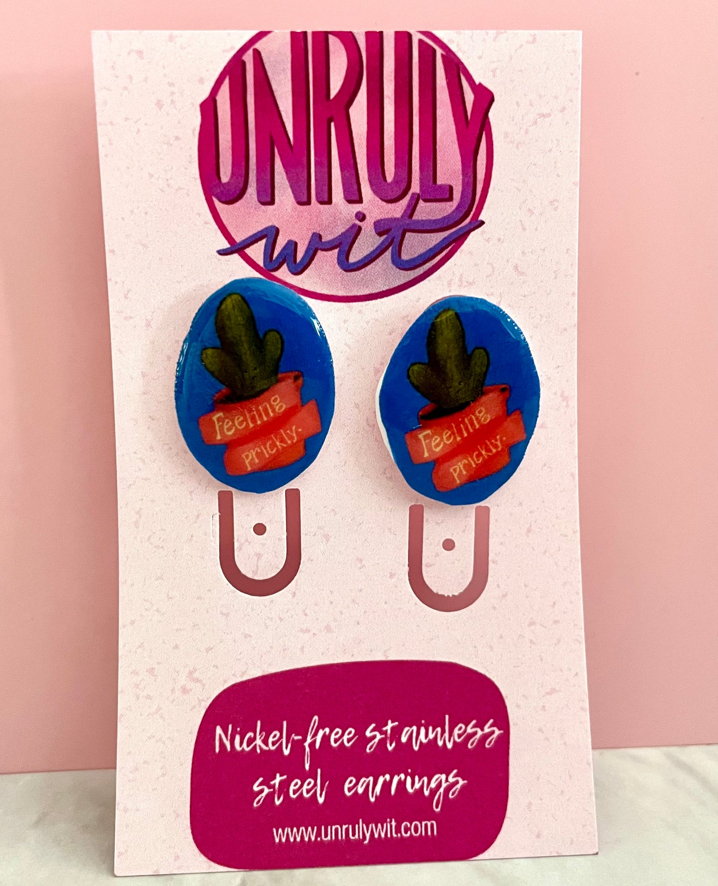 Feelin’ Prickly Stud Earrings