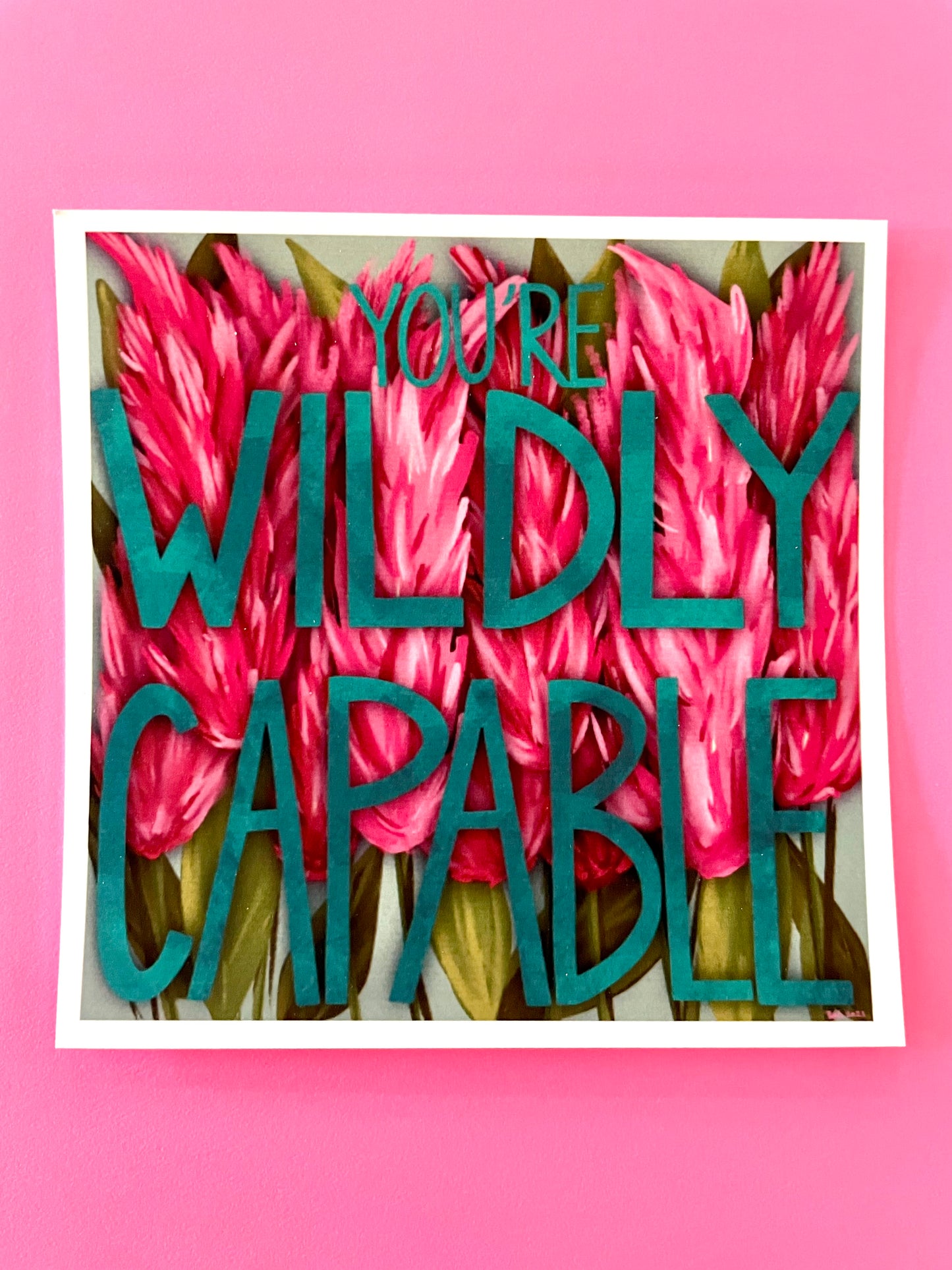 Sweary Affirmation 4” Prints - Unframed