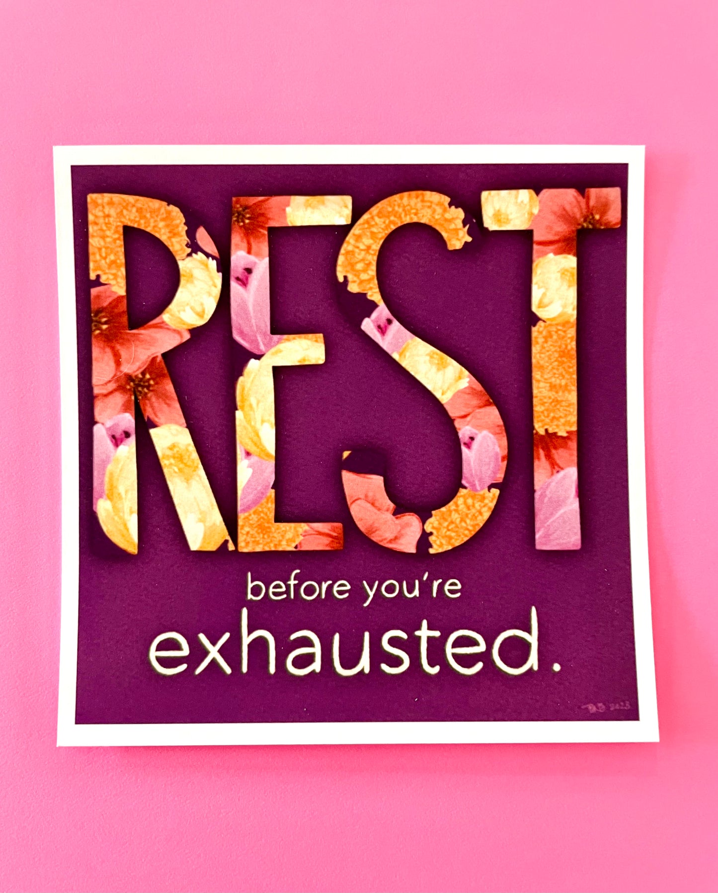 Sweary Affirmation 4” Prints - Unframed