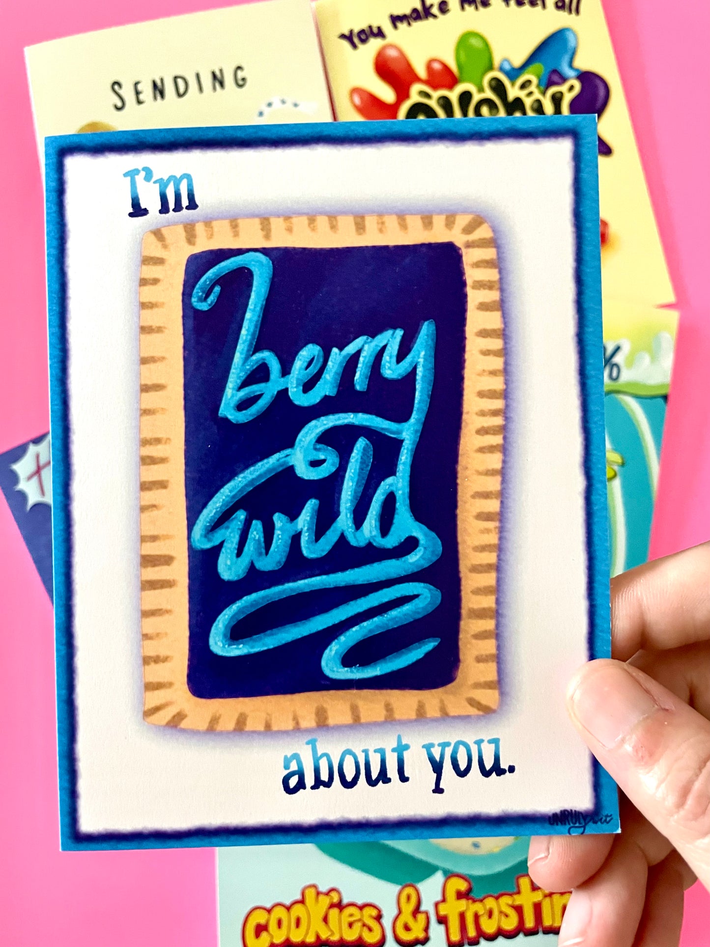 Berry Wild Greeting Card