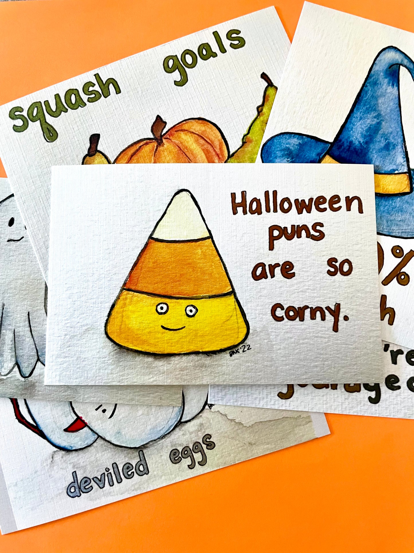 Halloween Pun Cards
