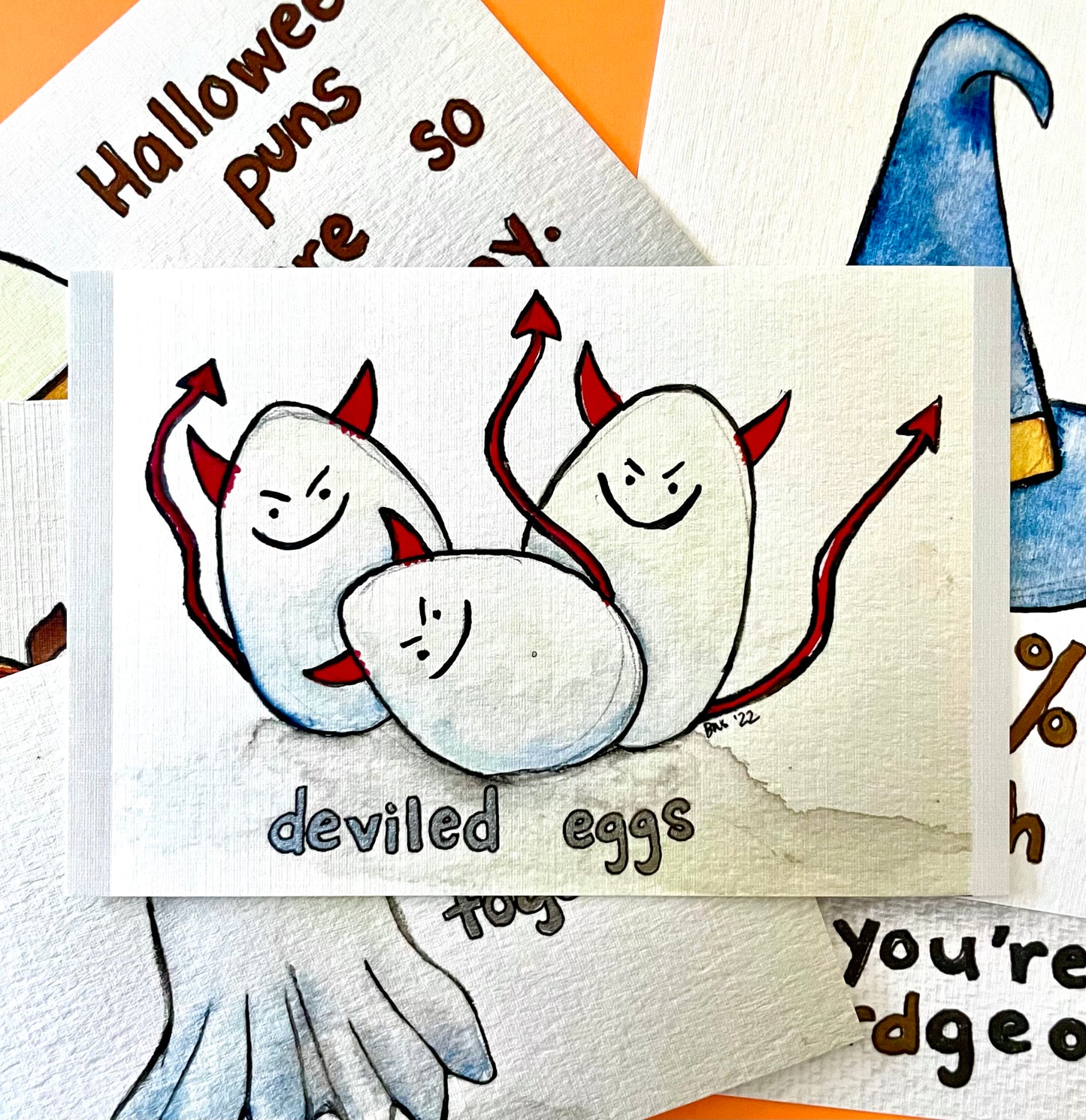 Halloween Pun Cards