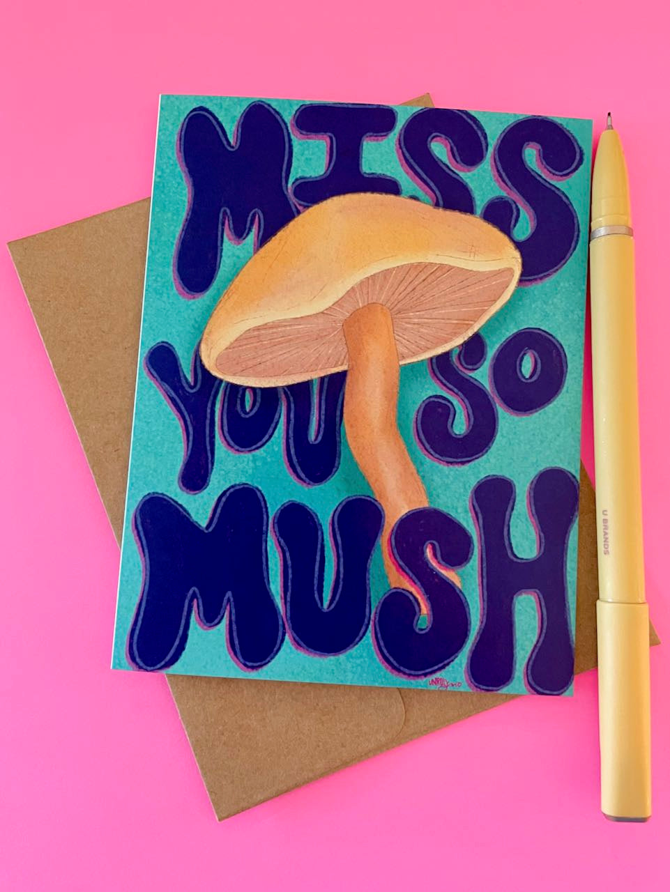Miss You So Mush Card