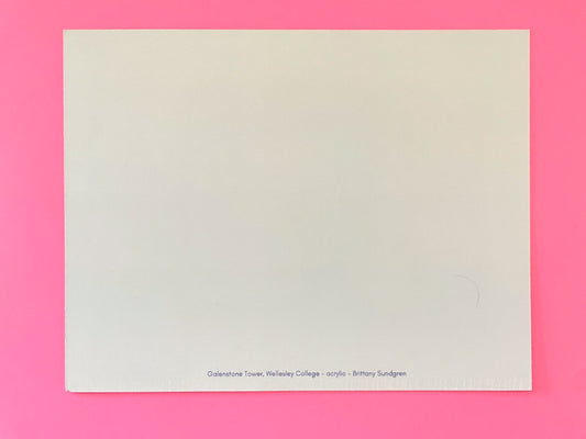 Wellesley College Only to Be There Card