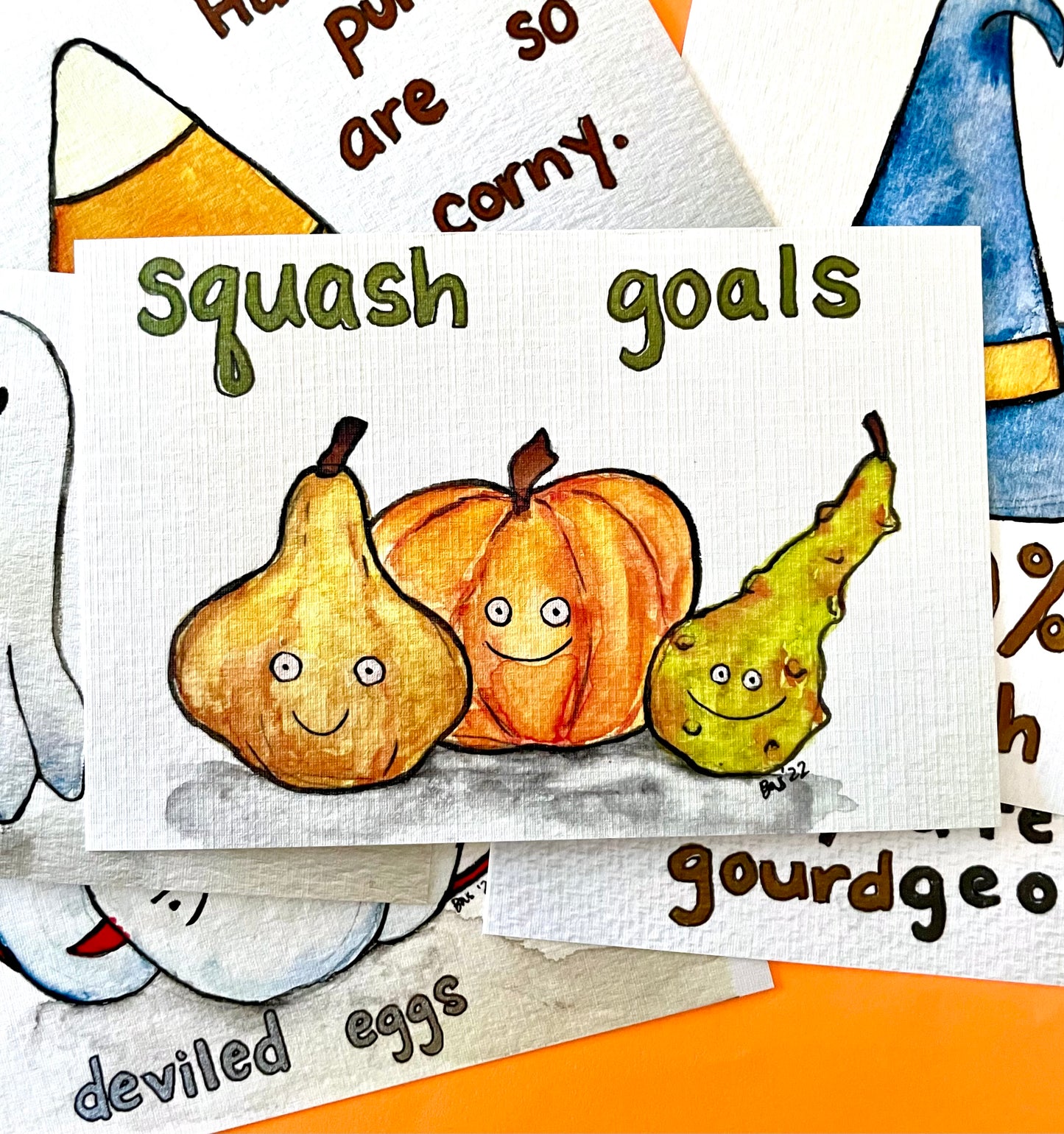Halloween Pun Cards