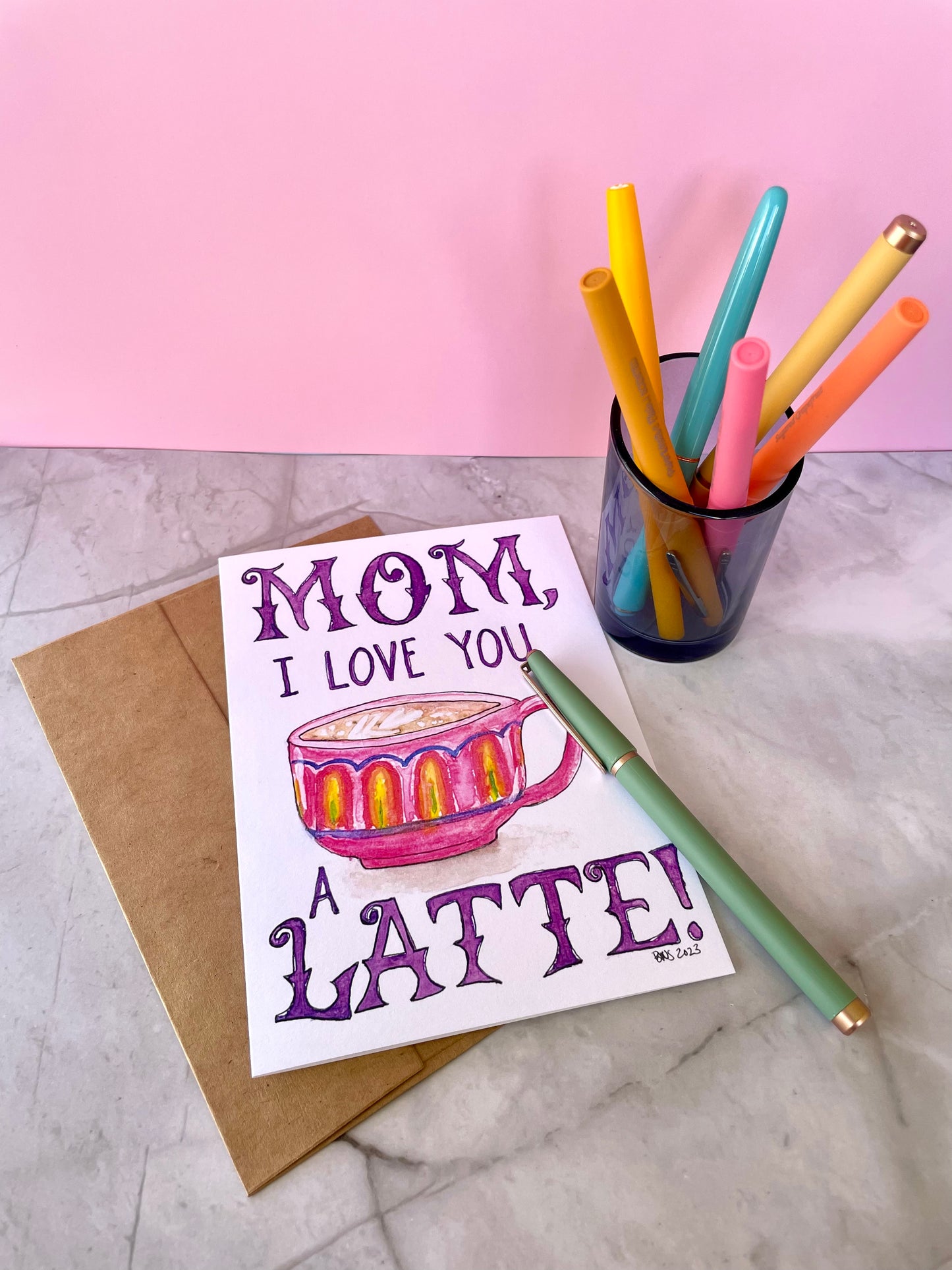 Love You A Latte Mother’s Day Card