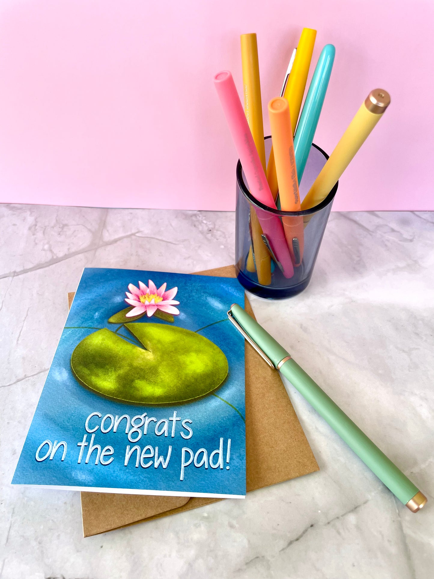 Congrats on the New Pad Card