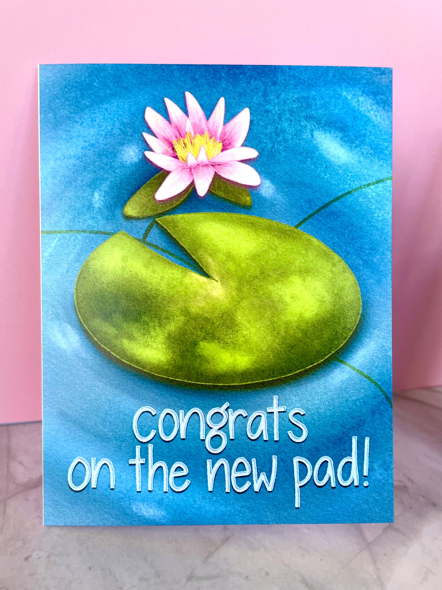 Congrats on the New Pad Card