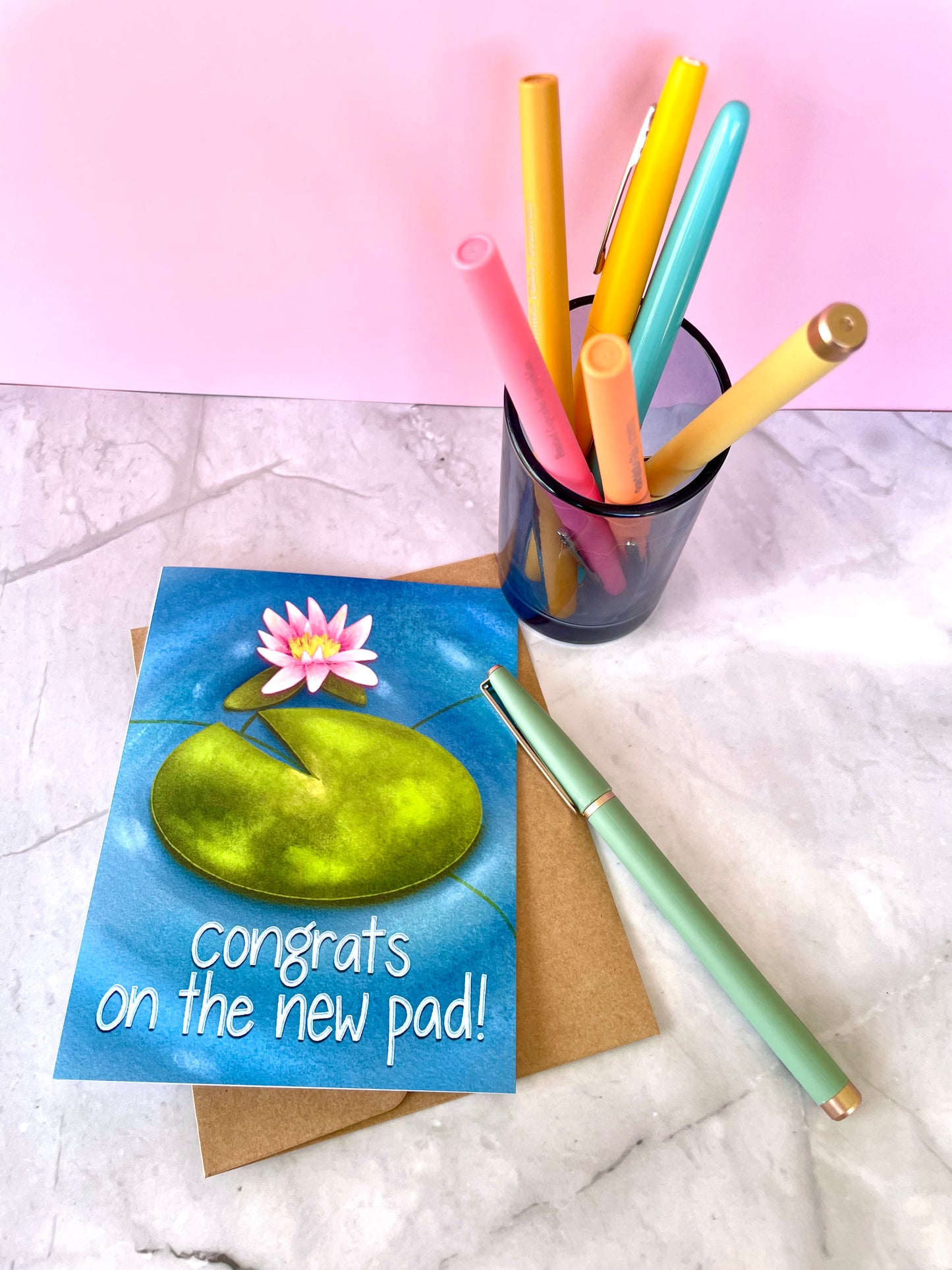 Congrats on the New Pad Card