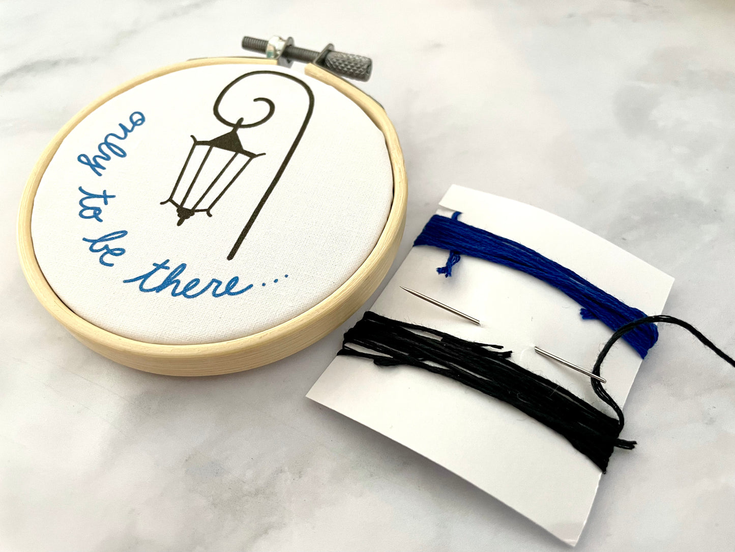 Wellesley College “Only To Be There” Embroidery Kit