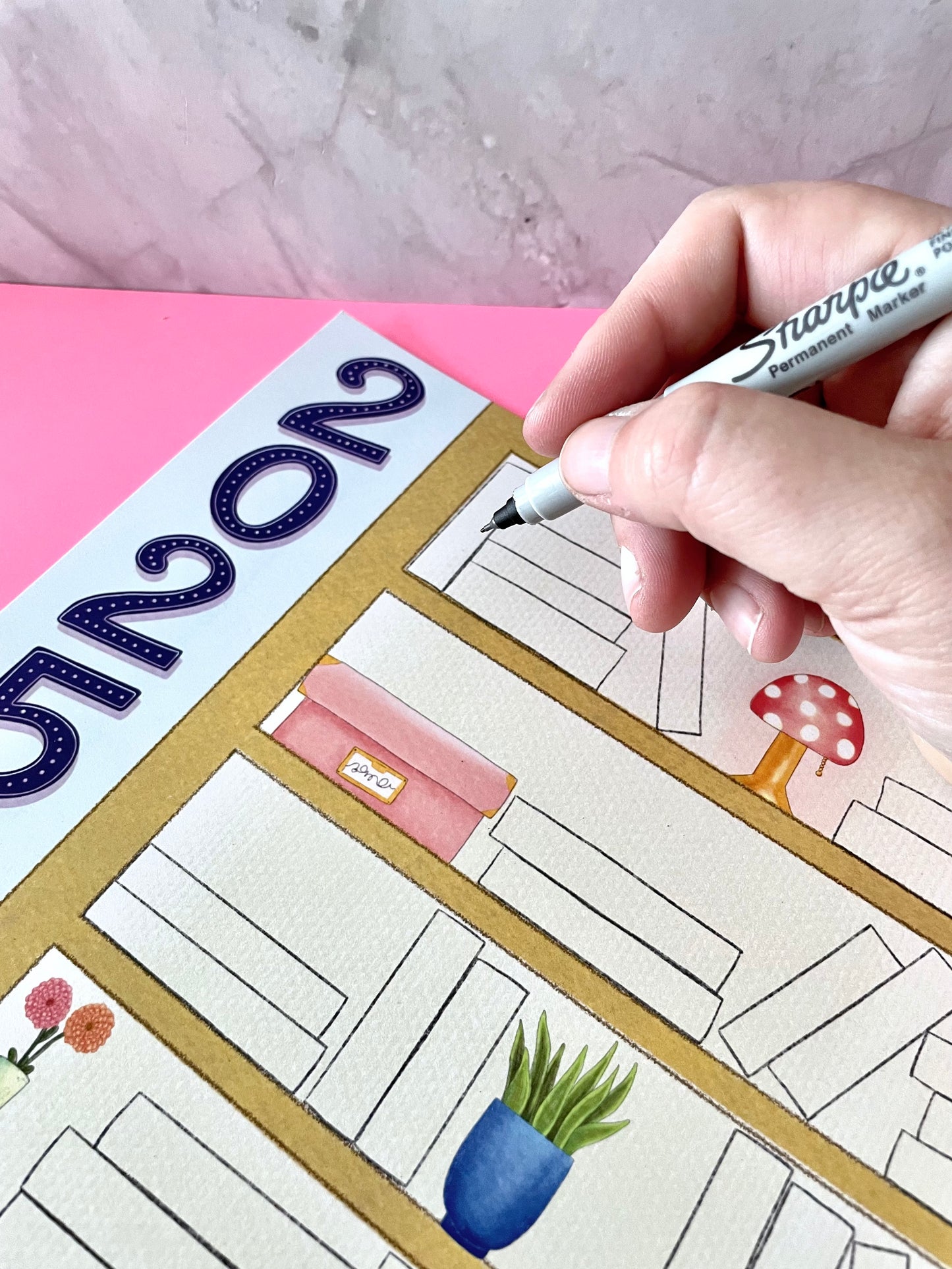 2025 in Books 9"x12" Tracker