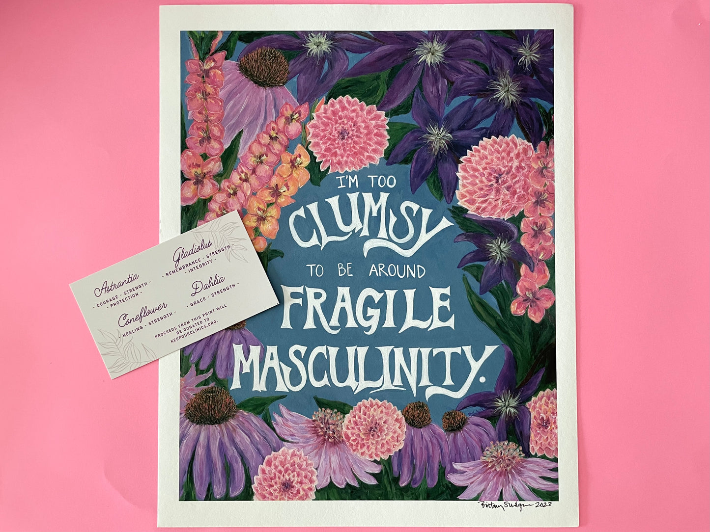 Fragile Masculinity 8"x10" Archival Giclee Print