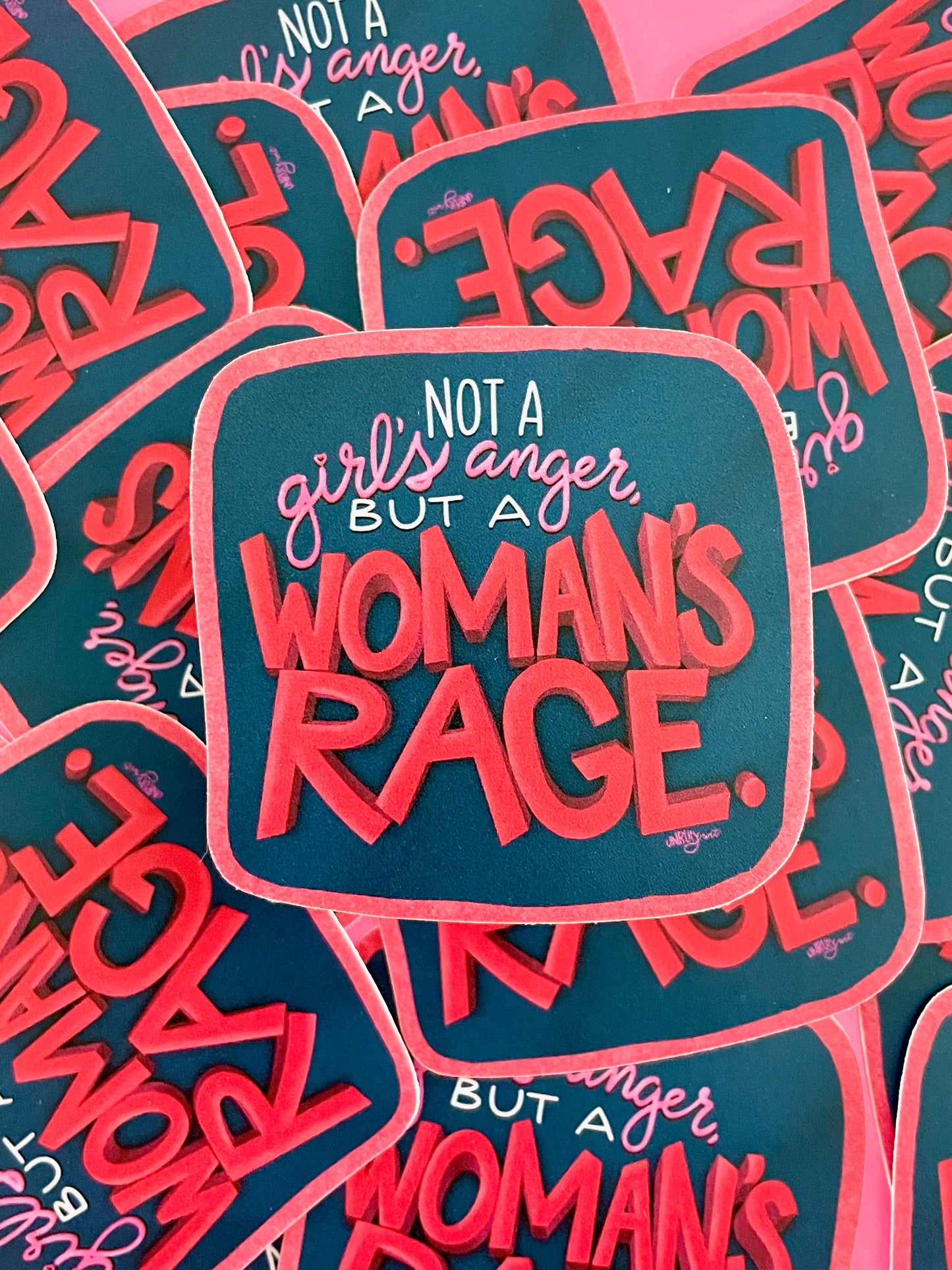 Not A Girl's Anger, But A Woman's Rage.