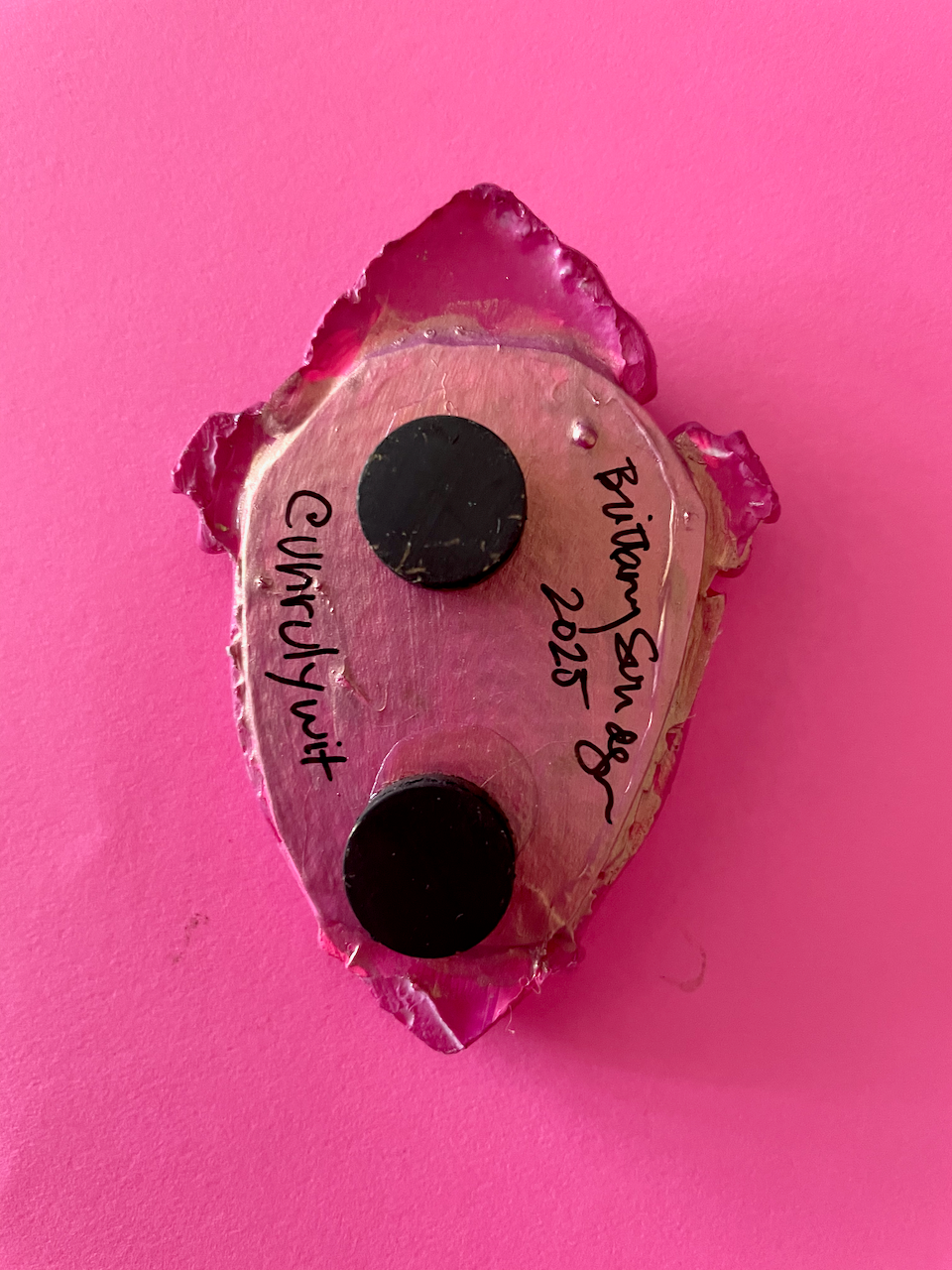 Fuck 'Em Original Painting Magnet