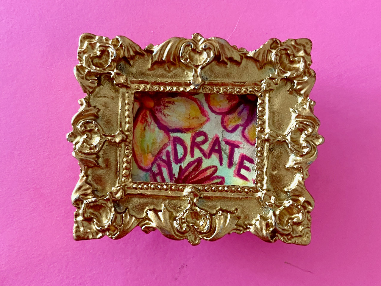 Hydrate Original Painting Magnet