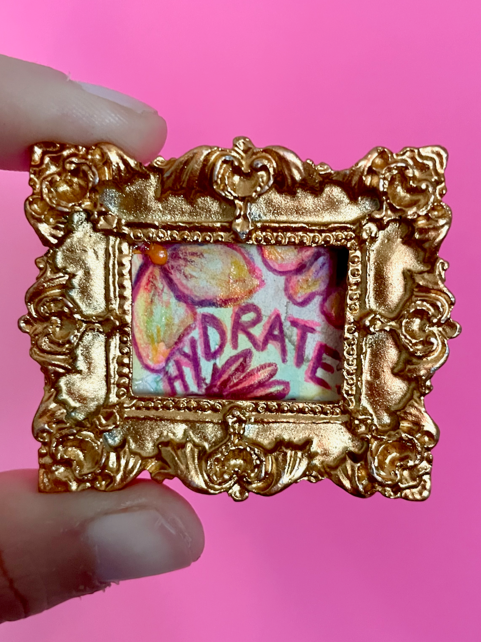 Hydrate Original Painting Magnet