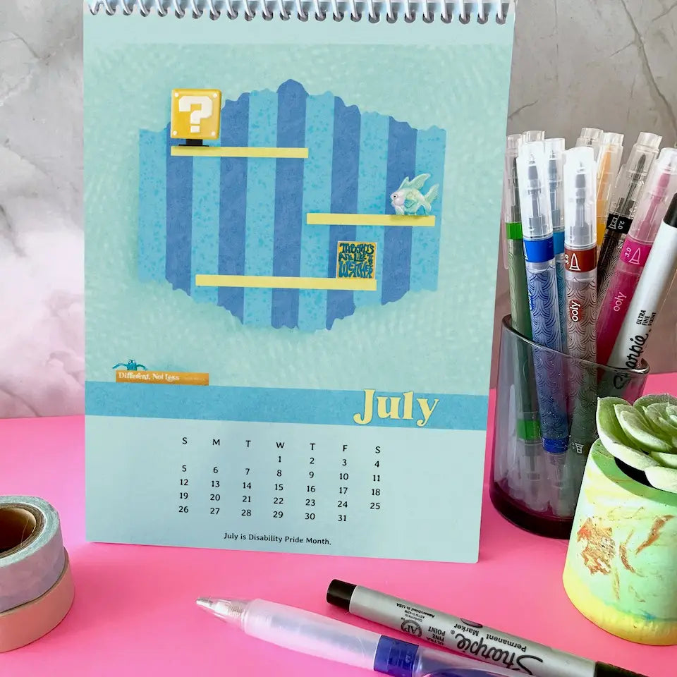 2026 Book Tracking Desktop Calendar