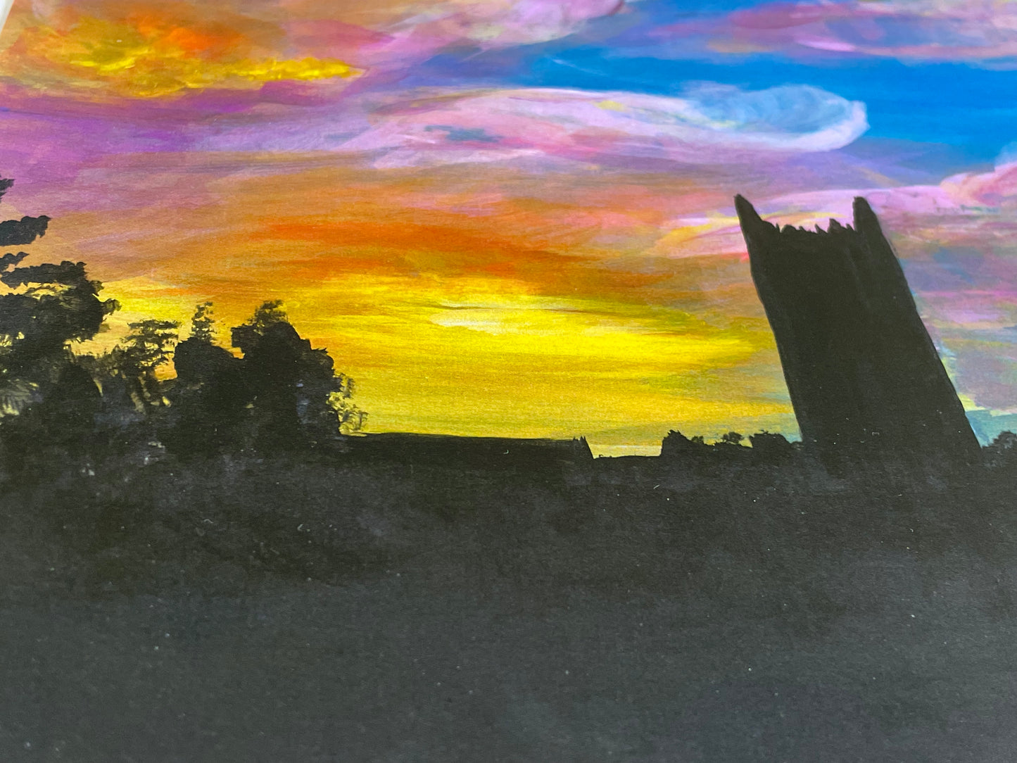 Wellesley College Galen Stone Tower 8”x10” Art Print