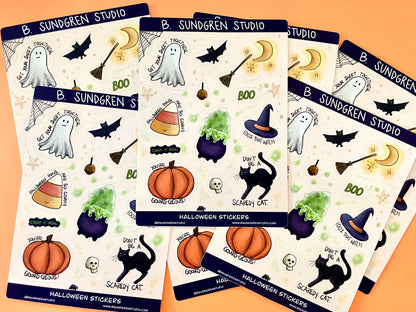 Halloween Sticker Sheet