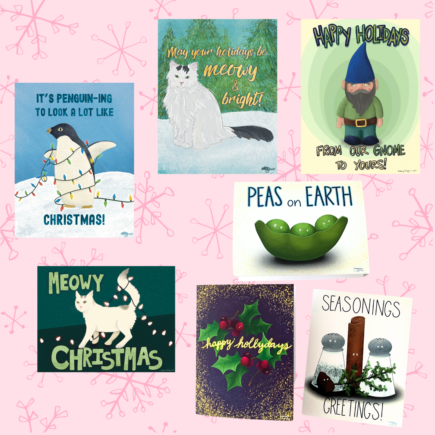 Holiday 6-Card Set