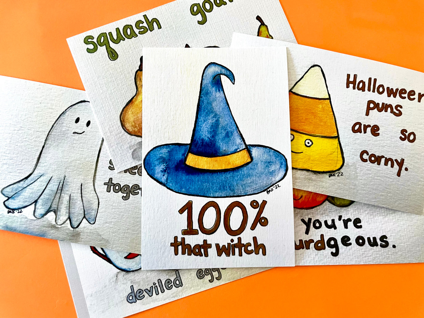 Halloween Pun Cards