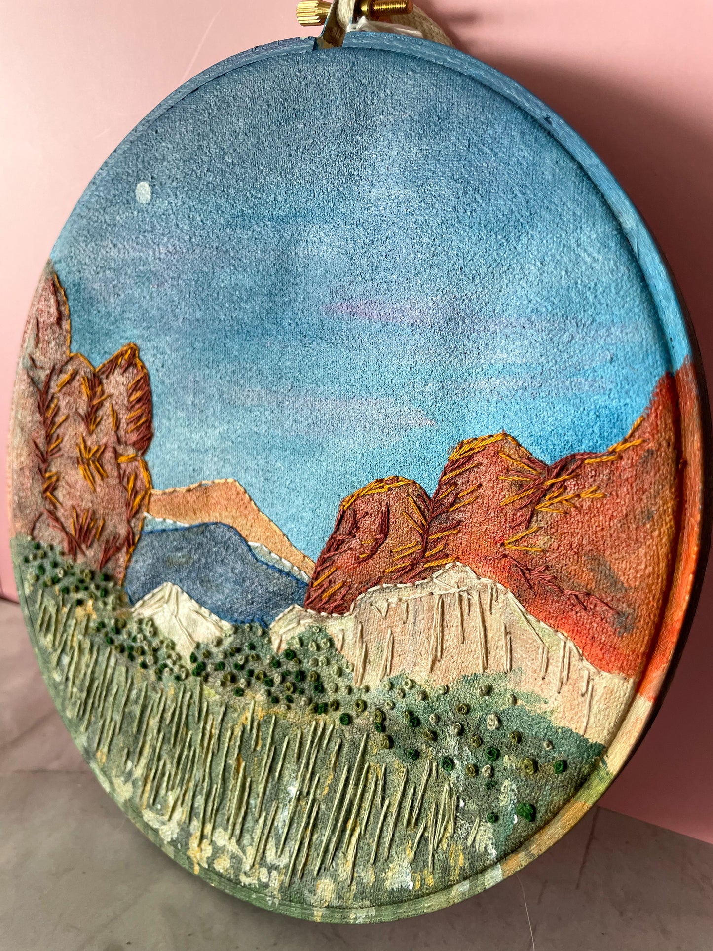 Garden of the Gods Embroidery