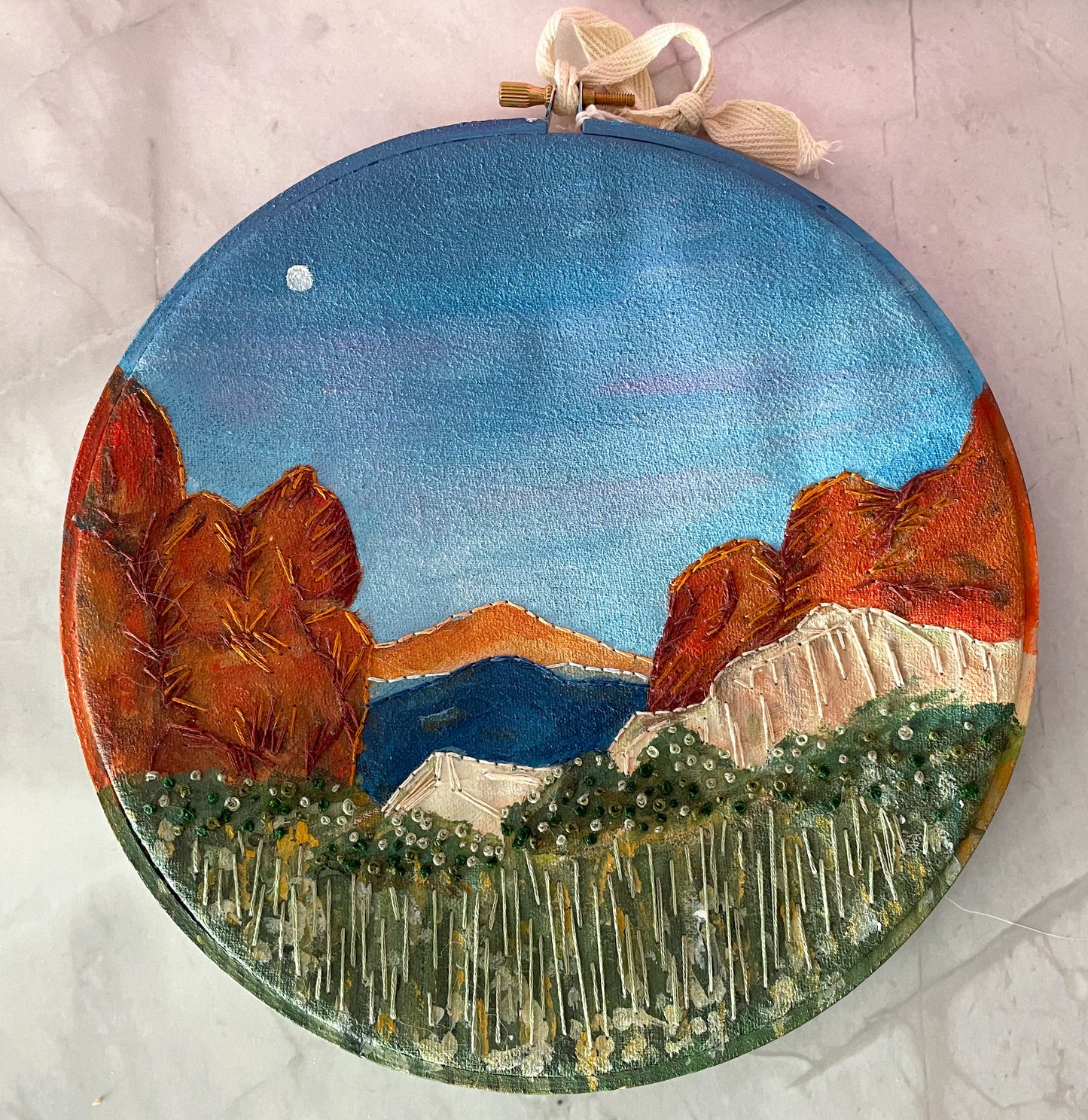 Garden of the Gods Embroidery