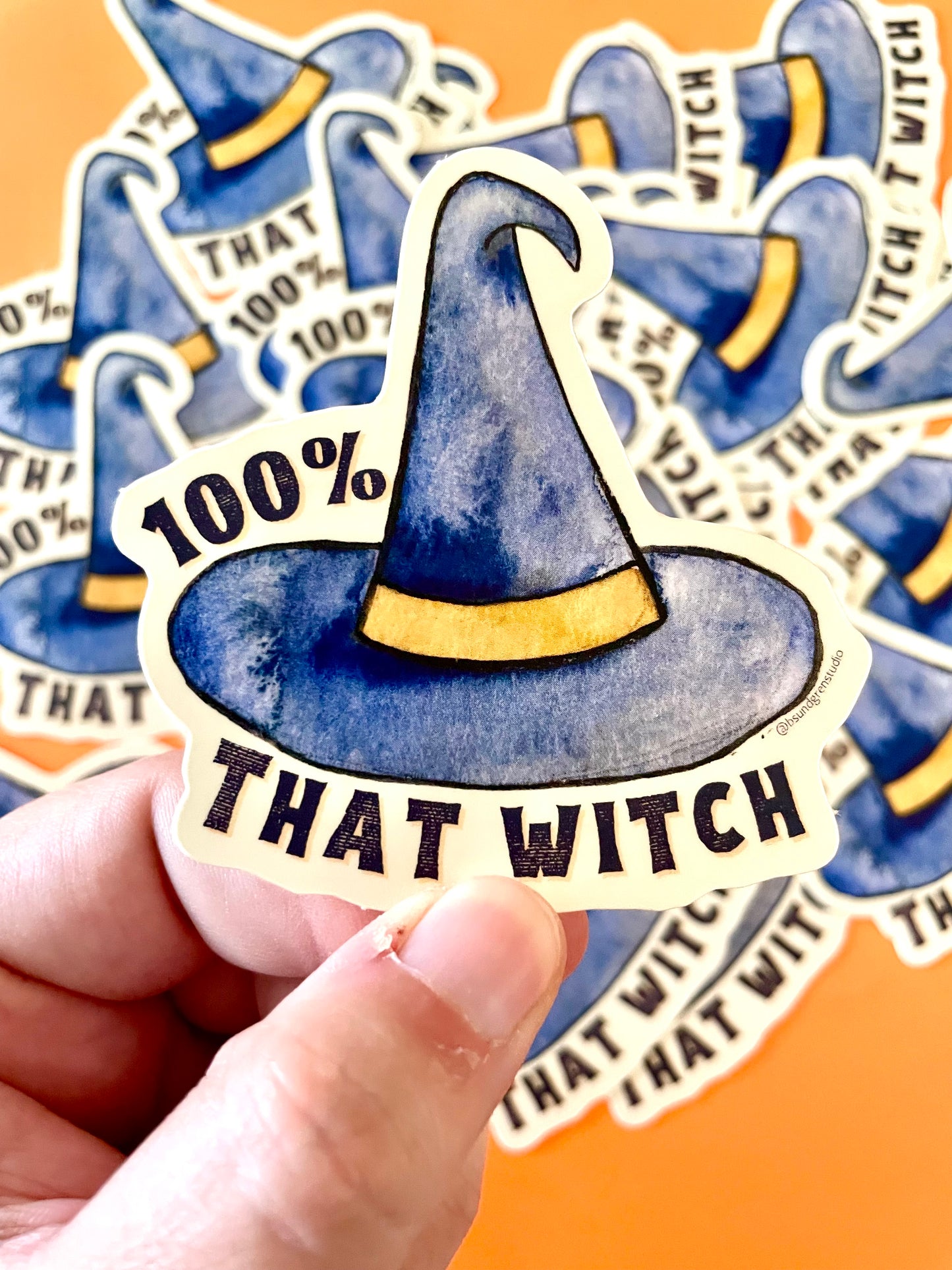 100% That Witch Sticker