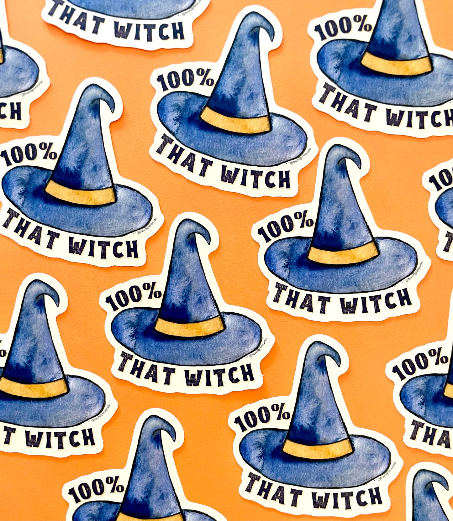 100% That Witch Sticker