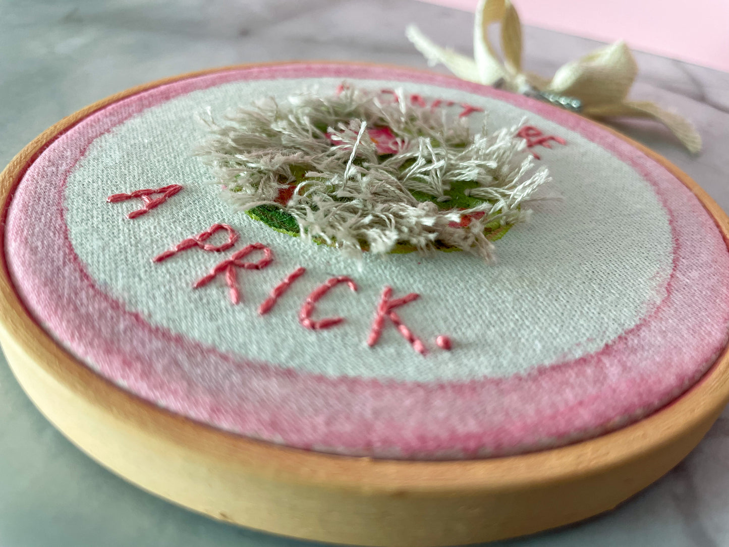 Don’t Be A Prick 4” Embroidery