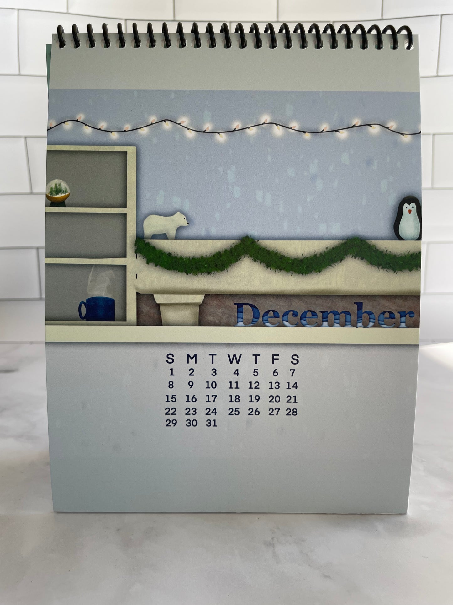 2024 Book Tracking Desktop Calendar