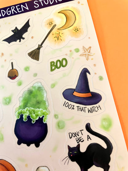 Halloween Sticker Sheet