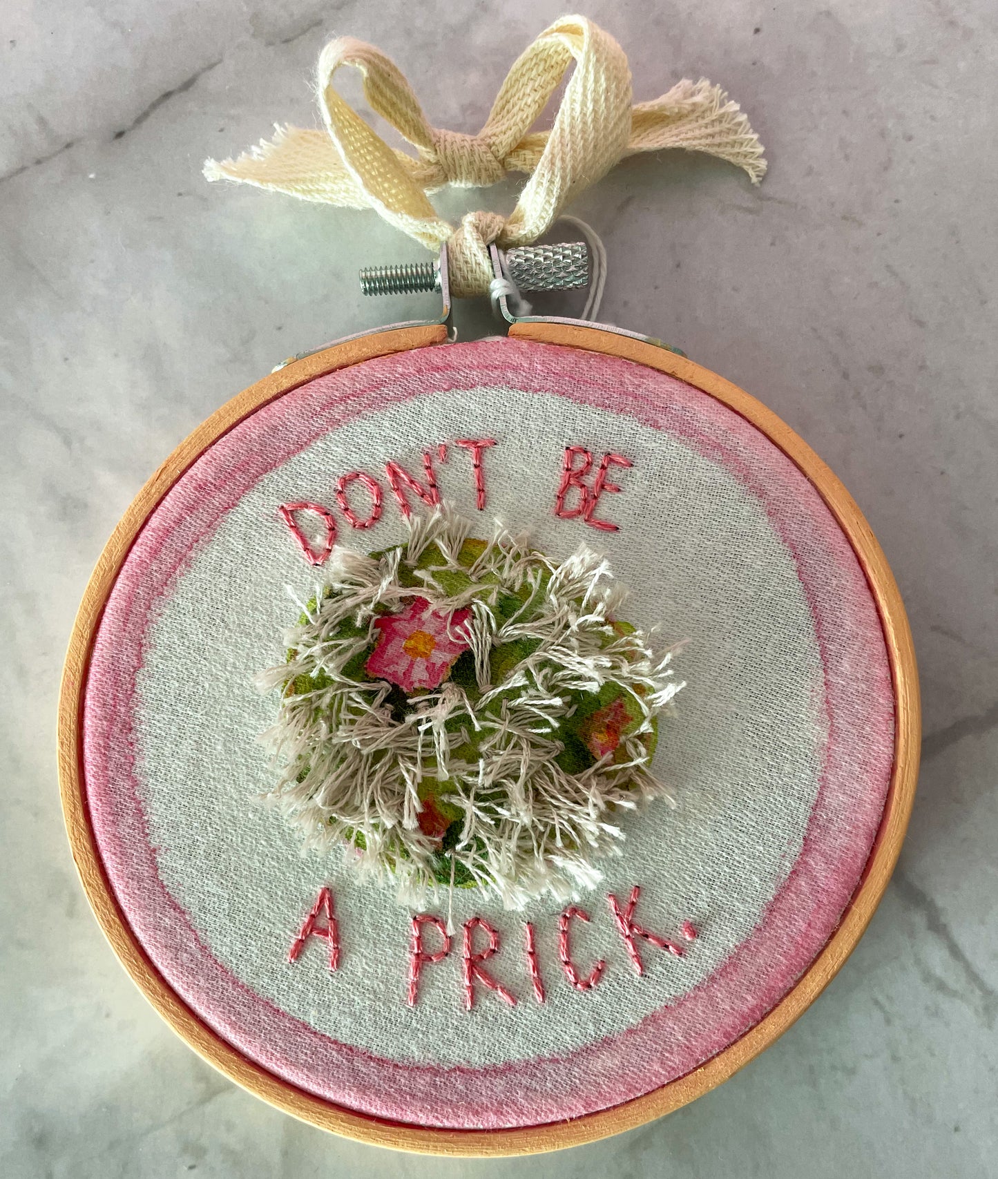 Don’t Be A Prick 4” Embroidery