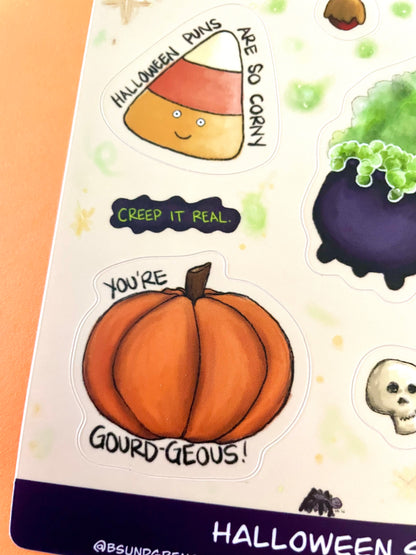 Halloween Sticker Sheet