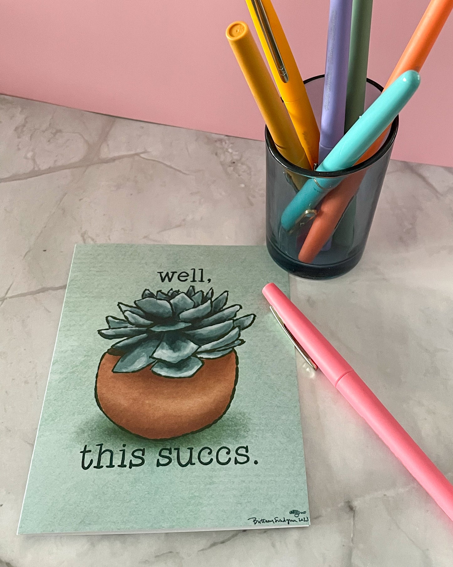 Well, This Succs Sympathy Card