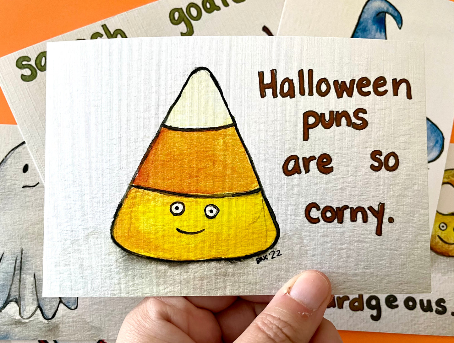 Halloween Pun Cards