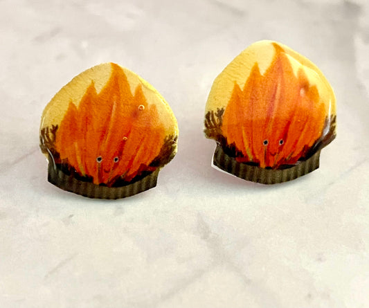 Little Fire Stud Earrings