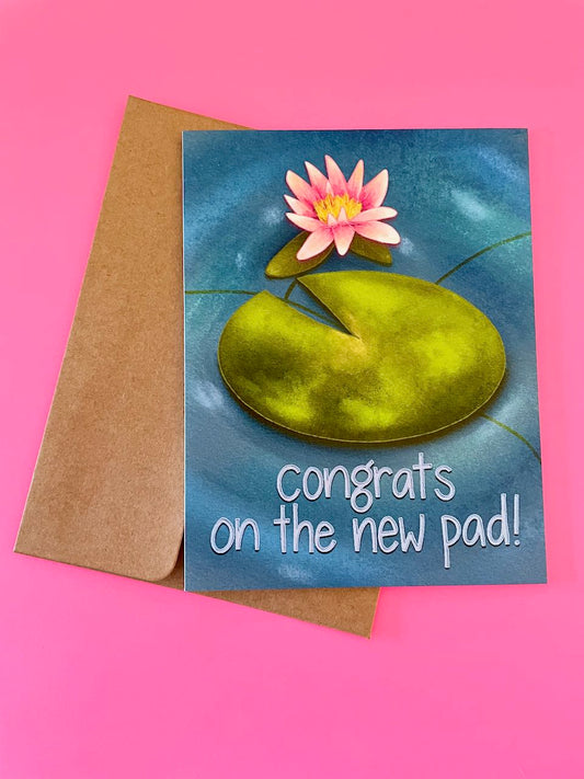 Congrats on the New Pad Card