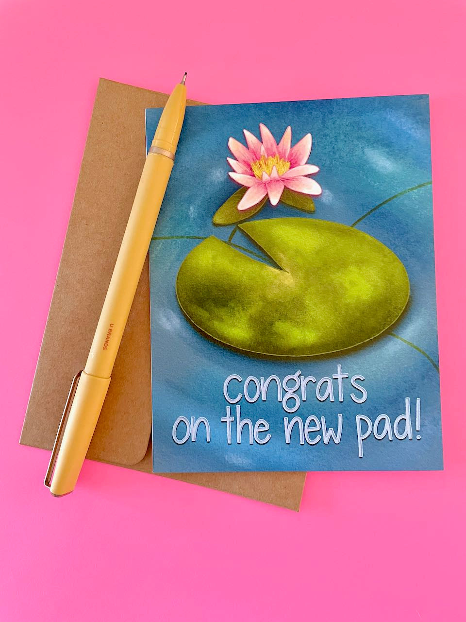 Congrats on the New Pad Card