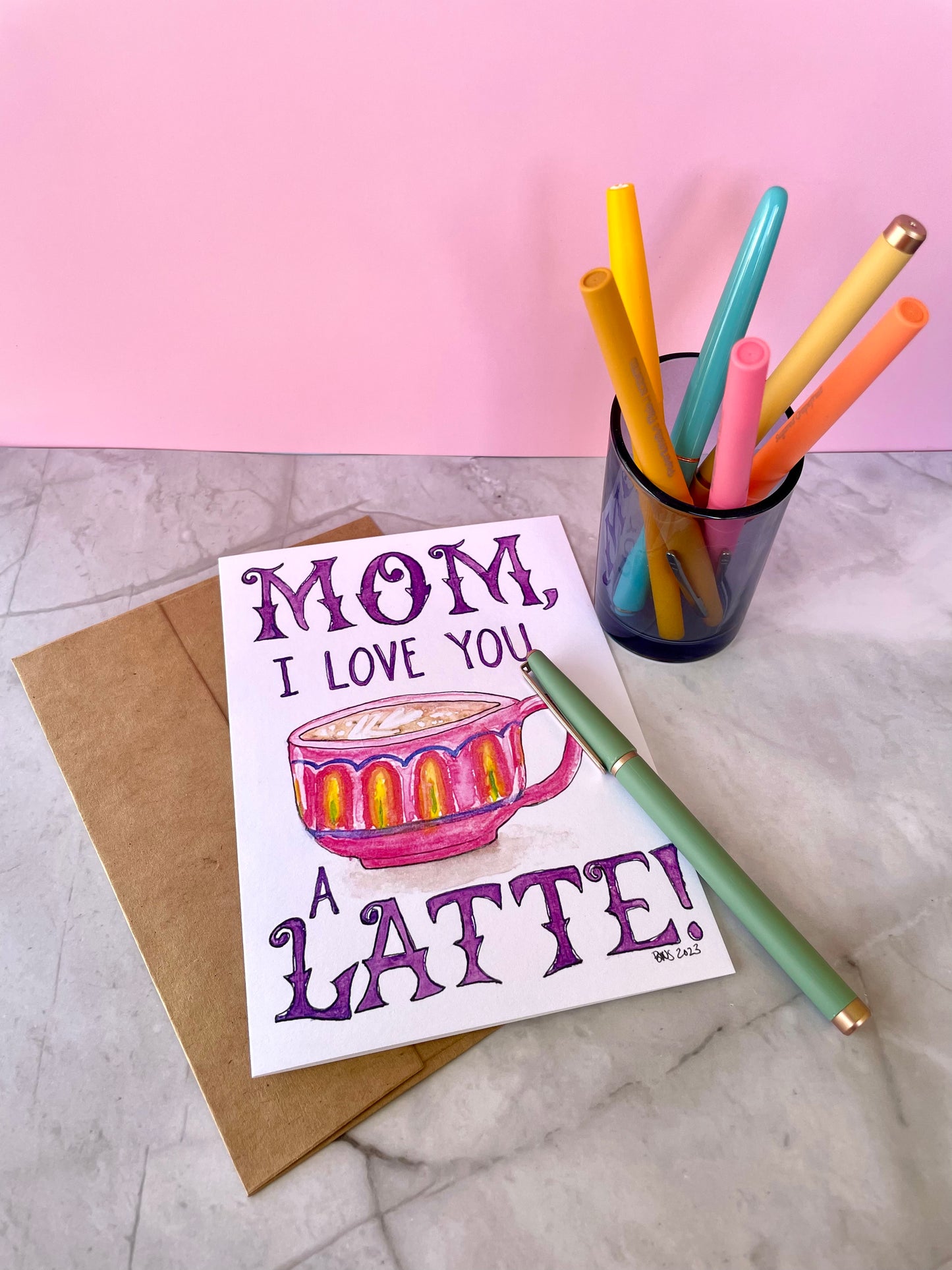 Love You A Latte Mother’s Day Card