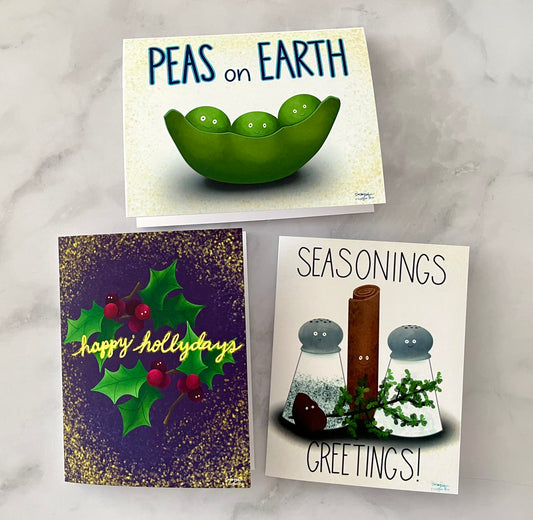 Punny Holiday Cards