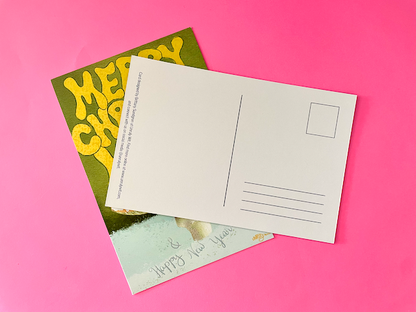 Merry Christmush Postcard