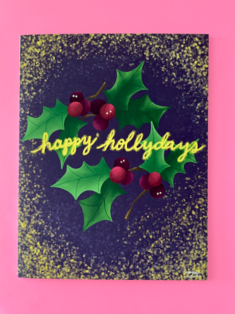Happy Hollydays Card