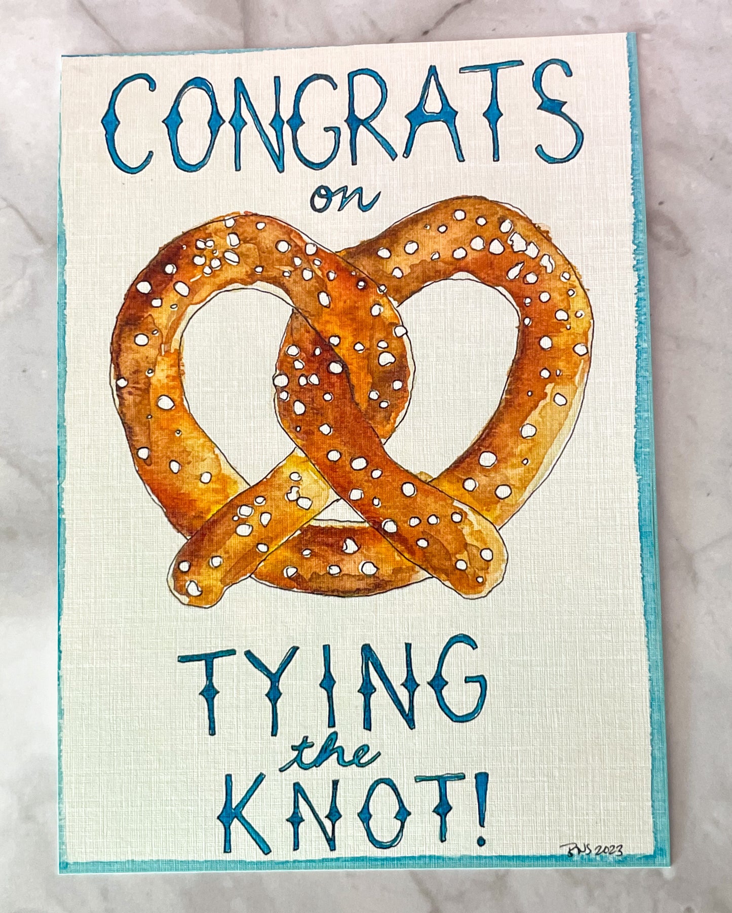 Congrats on Tying the Knot Card